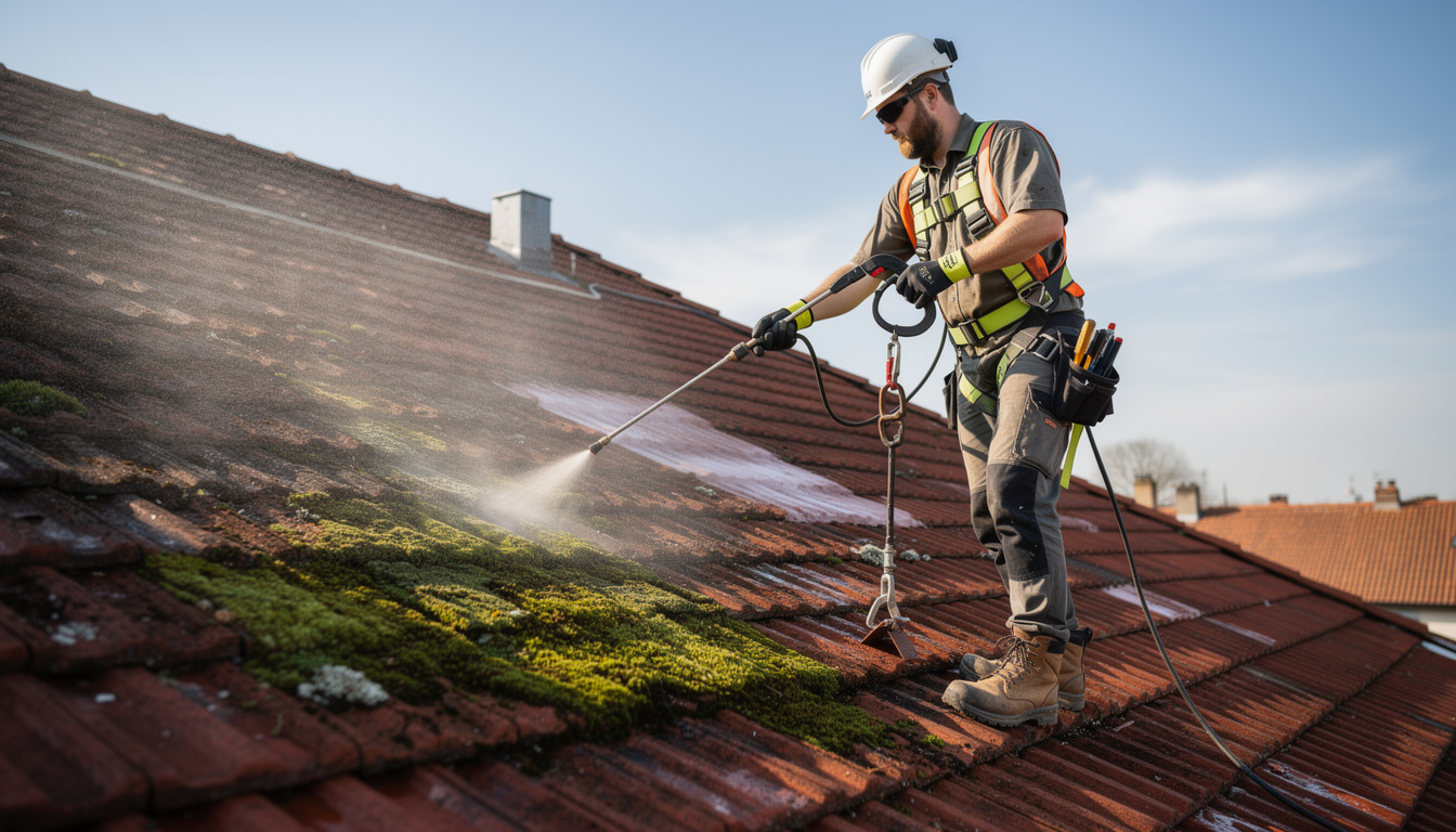 découvrez le meilleur moment pour appliquer de l'anti mousse sur votre toit afin d'assurer un entretien efficace et prolonger sa durée de vie.