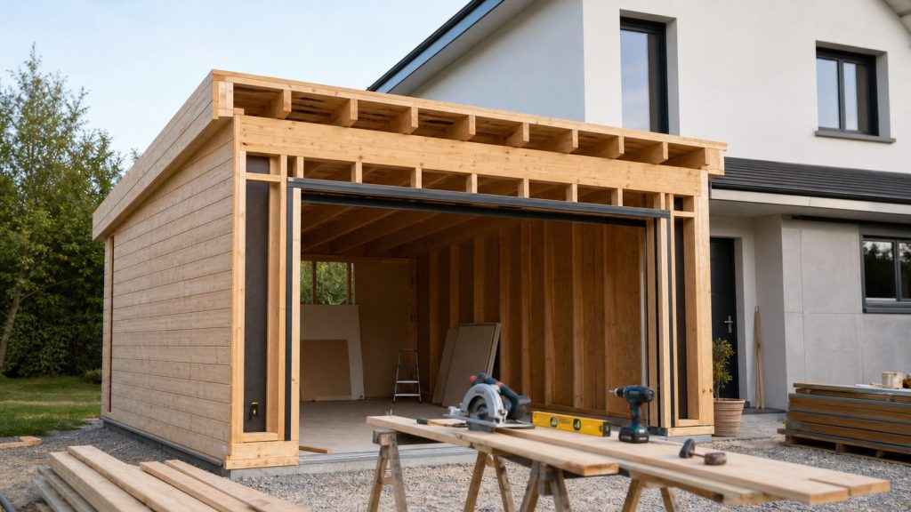 Extension garage bois : prix, construction et conseils