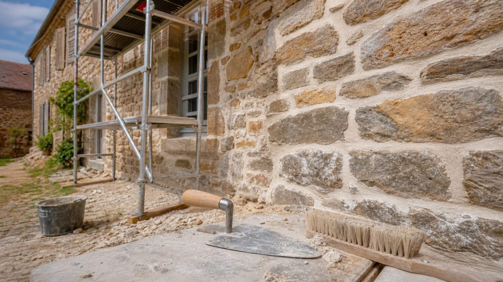 Façade en pierre apparente : rénovation, techniques et prix