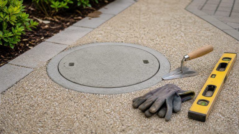 Couvercle de regard : fabrication et installation