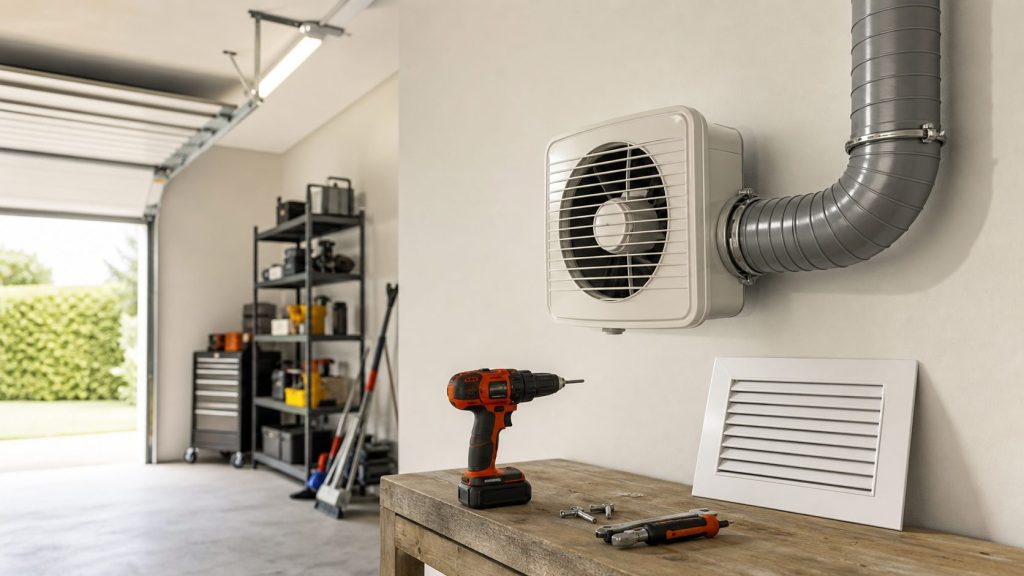 Extracteur d’air garage : installation et utilité