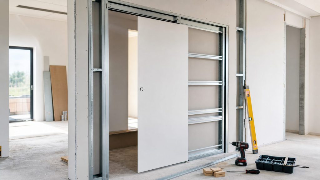 Kit pour porte à galandage : installation et choix