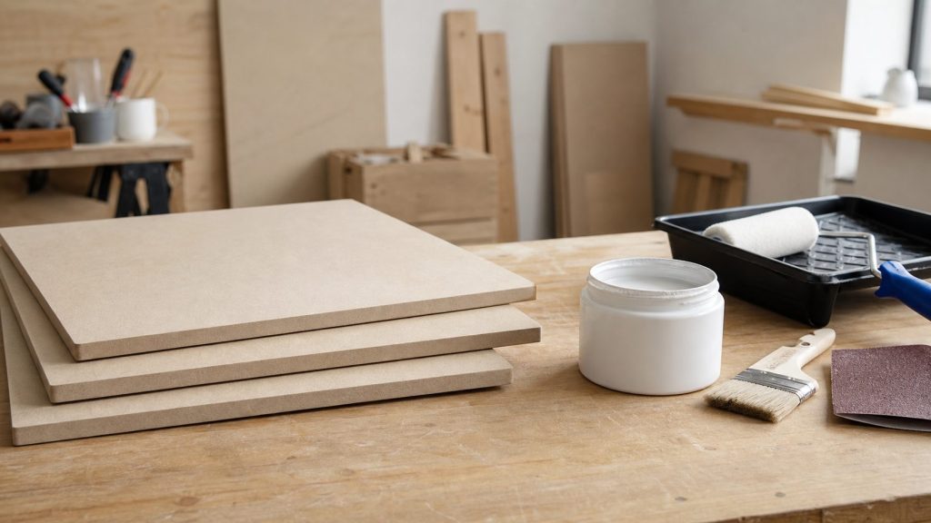 Sous-couche pour MDF : quelle peinture utiliser ?