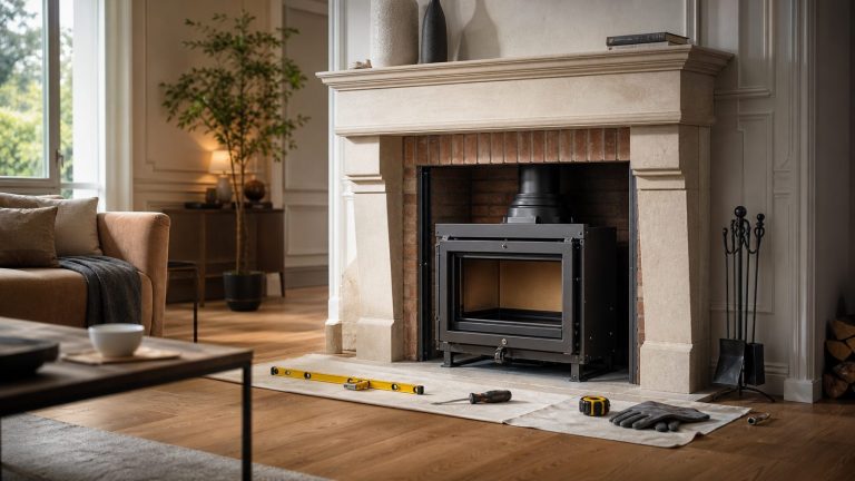 Installer un insert dans une cheminée : prix et installation